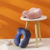 Slow Rebound U-shaped Pillow Soft Neck Support Durable Travel Pillow  Car