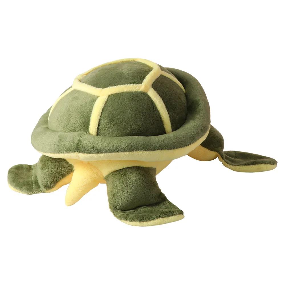 Tiere Meerestier Schildkröte Kuscheltier Flauschige Schildkröte Kuscheltier Weiches Tier Meeresschildkröte Kissen Heimdekoration