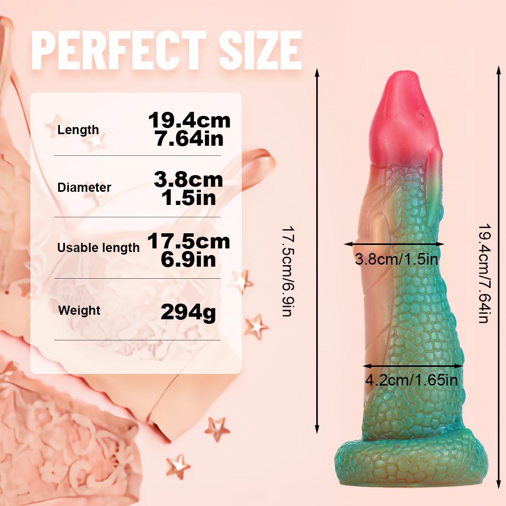 Alien Dildo Realistic Female Masturbator Anal Expansion Silicone Adult Sex Toy