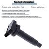 RIGHTPARTS 90919-02244 9091902244 Zündspulen für Toyota Camry Highlander RAV4 Scion Lexus 2.4L 90919-02266 90919 02244 UF333