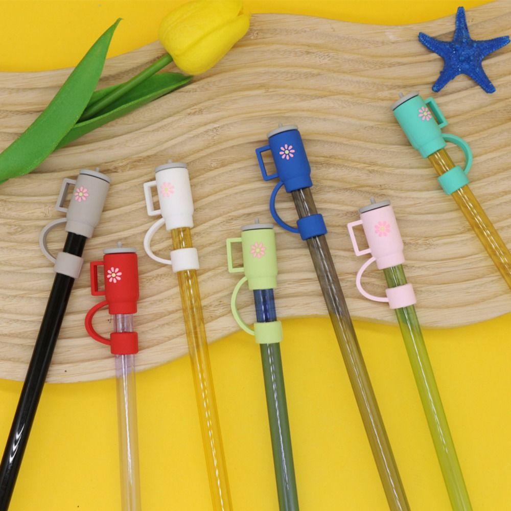 5ks vzduchotěsných silikonových záslepek na brčka, odolných proti stříkající vodě, pro Stanley's/příslušenství k hrnkům/bar