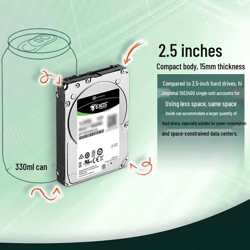 Seagate Exos 2.5-inch SAS Enterprise Hard Drive