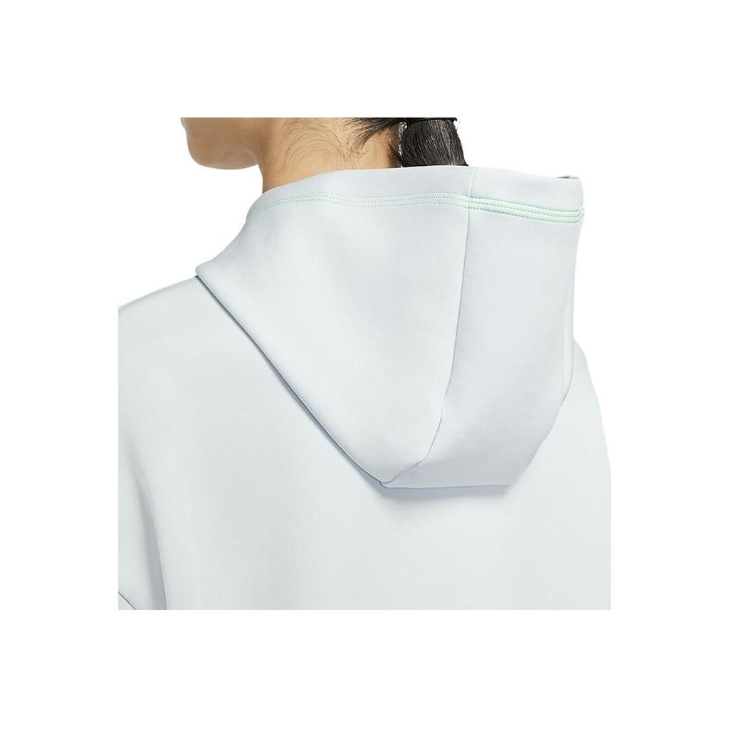 Nike Pro Training Knit Hoodie Women Tops Platinum CU6943-043