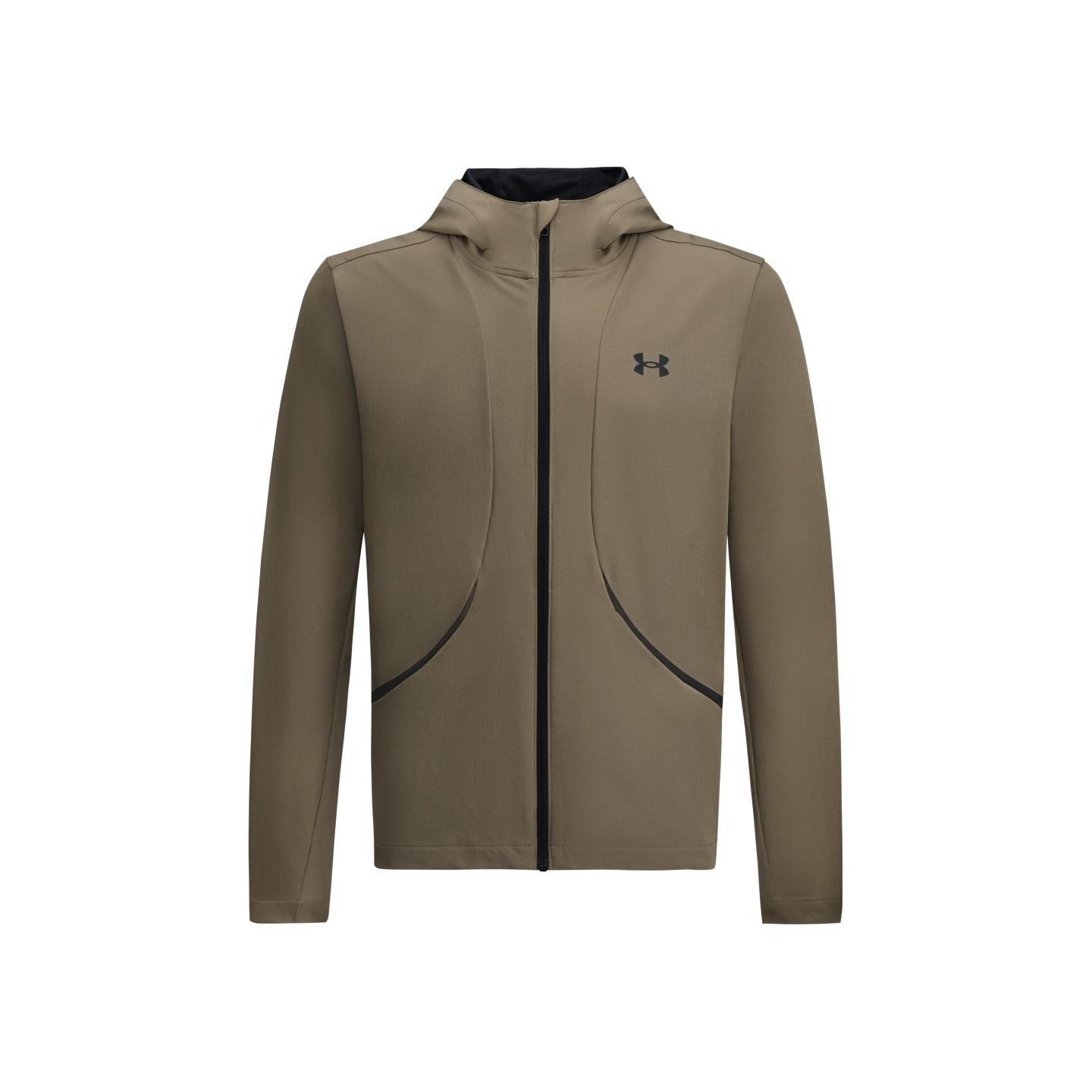 Vestes Unstoppable Under Armour Homme Marron Désert 219 À Capuche L gray
