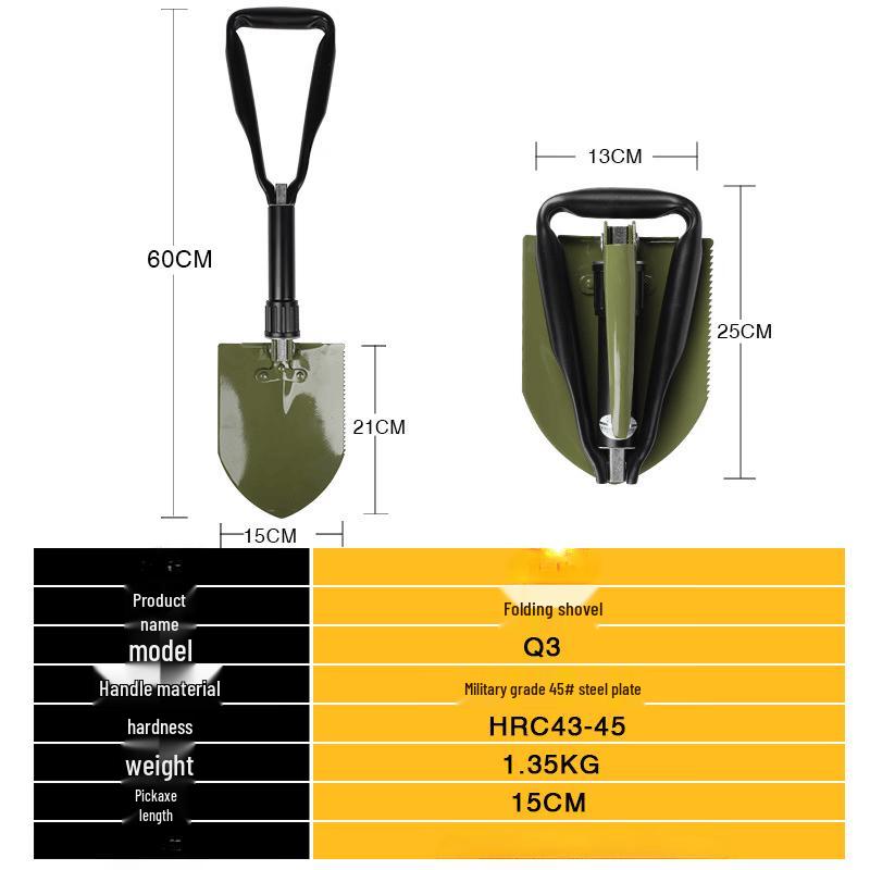 Allied Q3 Multi-tool Outdoor Shovel