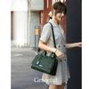 European and American Style Clamshell Soft Leather PU Leather Portable Crossbody Bags Simple Casual Large-capacity Female Bag