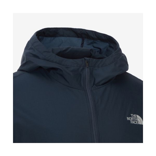 The North Face Chaqueta de Manga Larga con Capucha de Color Sólido para Hombre Chaquetas Azul Marino NJ3LR10B