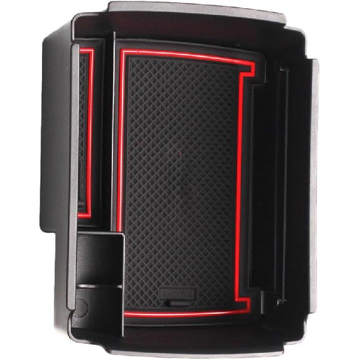 Armrest Box Oragnizer Tray Secondary Storage Box, Center Console Organizer Tray, Compatible with VW Golf 7 MK7 VII GTI