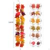 Fall Leaf Garland Autumn Festival Christmas Realistic Artificial Indoor Ornament