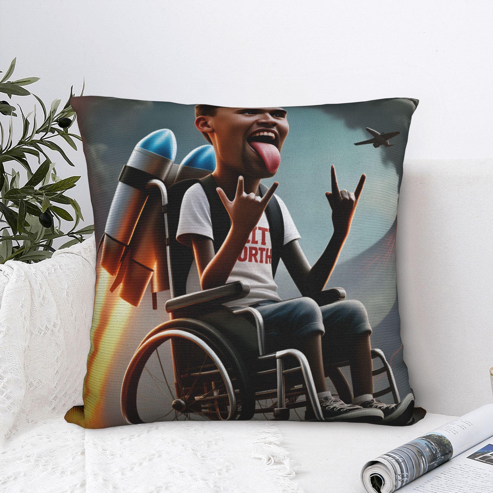 Annier Unisex Funny Meme Charlie Kirk Pillow Case Design Pillow Cover For Living Room Chair Funny Pillowcases