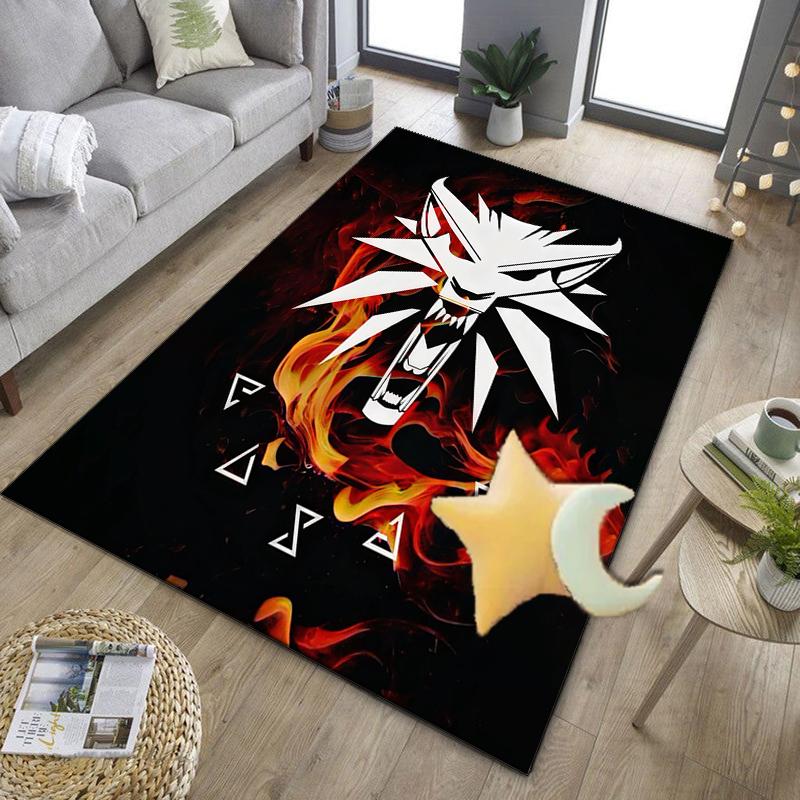 wizard dragon Office Rug Chair Mat, Game Carpet, Suitable for Front Door, Bedroom, Living Room, Desk, Holiday Gift