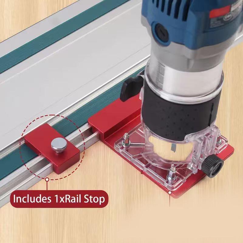 Auxiliary Bracket Guide Rail Adapter Set With Straight Line Milling Groove