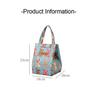 New 1PCS Lunch Thermal Small Bag Insulated Lunch Bag  Adults for Work Bento Food Bag Keeps Cold and Heat WCB02
