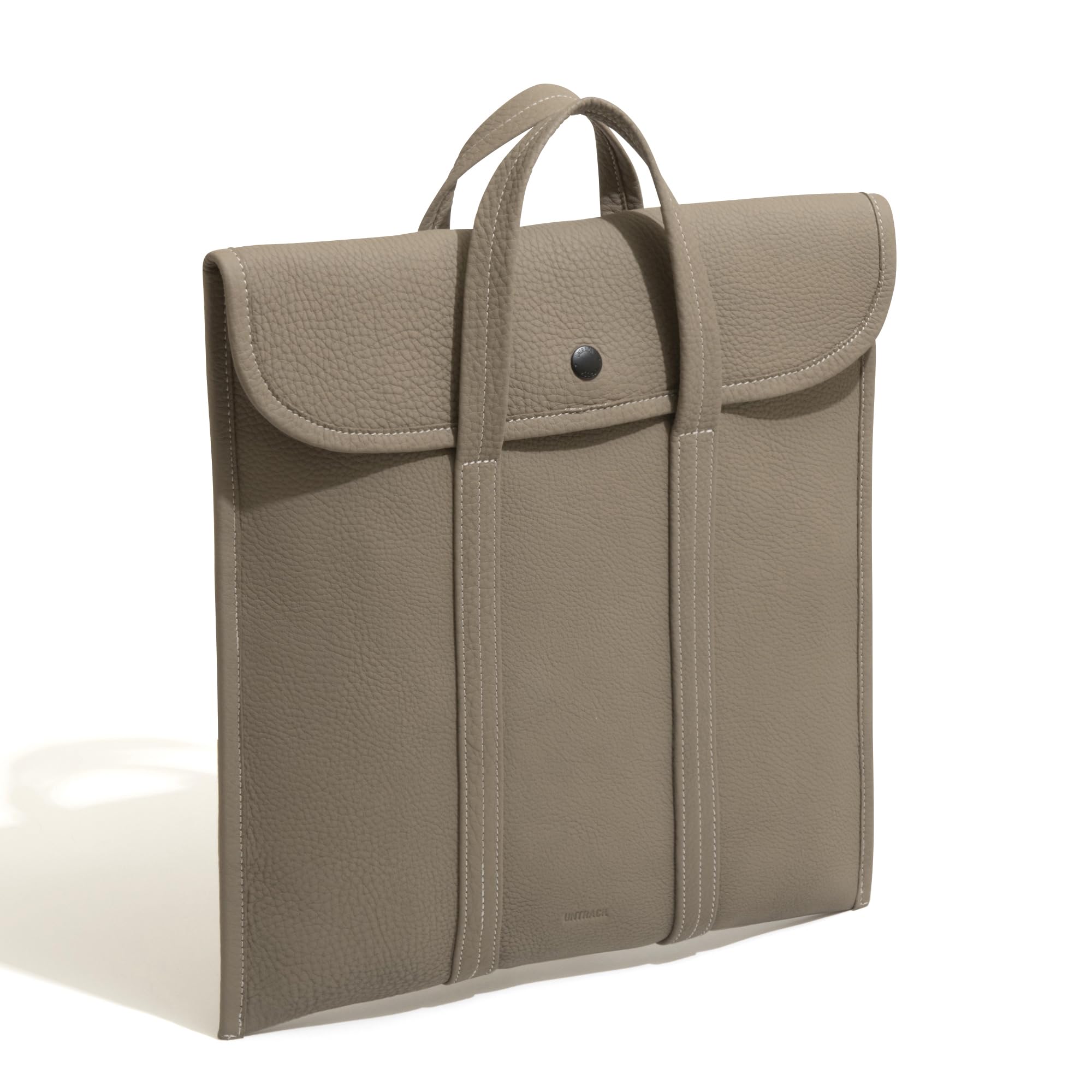 

UNTRACK ECCO Tote Fits A4 Size Taupe Bag, Thin-Depth Leather, Items, No. 60415, Men s,