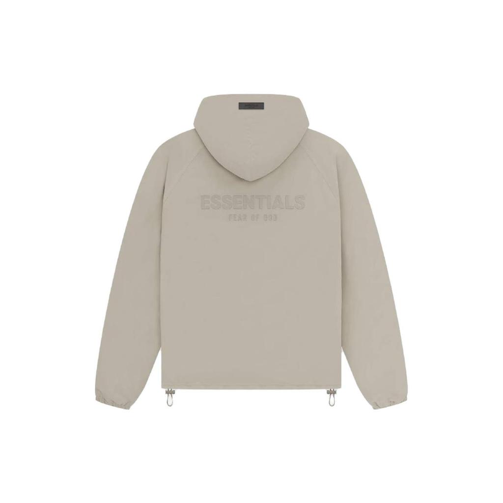 Fear of God Essentials Drop 2 SS23 Essentials Full Zip Jacket Men Jacket Seal-Gray FOG-SS23-329