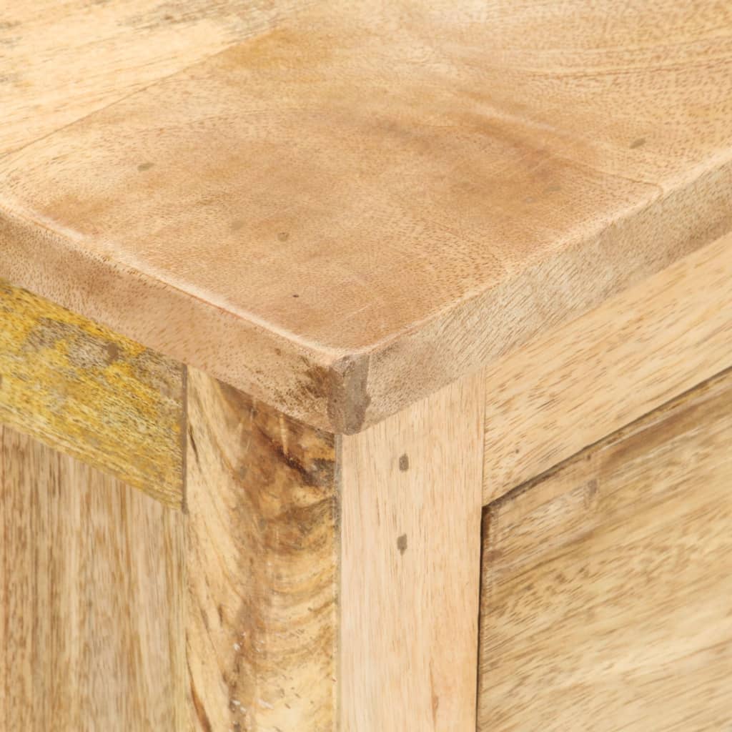 Vidaxl Stolik Nocny, 45X35X60 Cm, Lite Drewno Mango