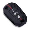 Remote Silicone Car Key Chain Ring Shell Cover Case Holder 3 Button For Peugeot 208 301 308 508 5008 3008 Citroen 2010