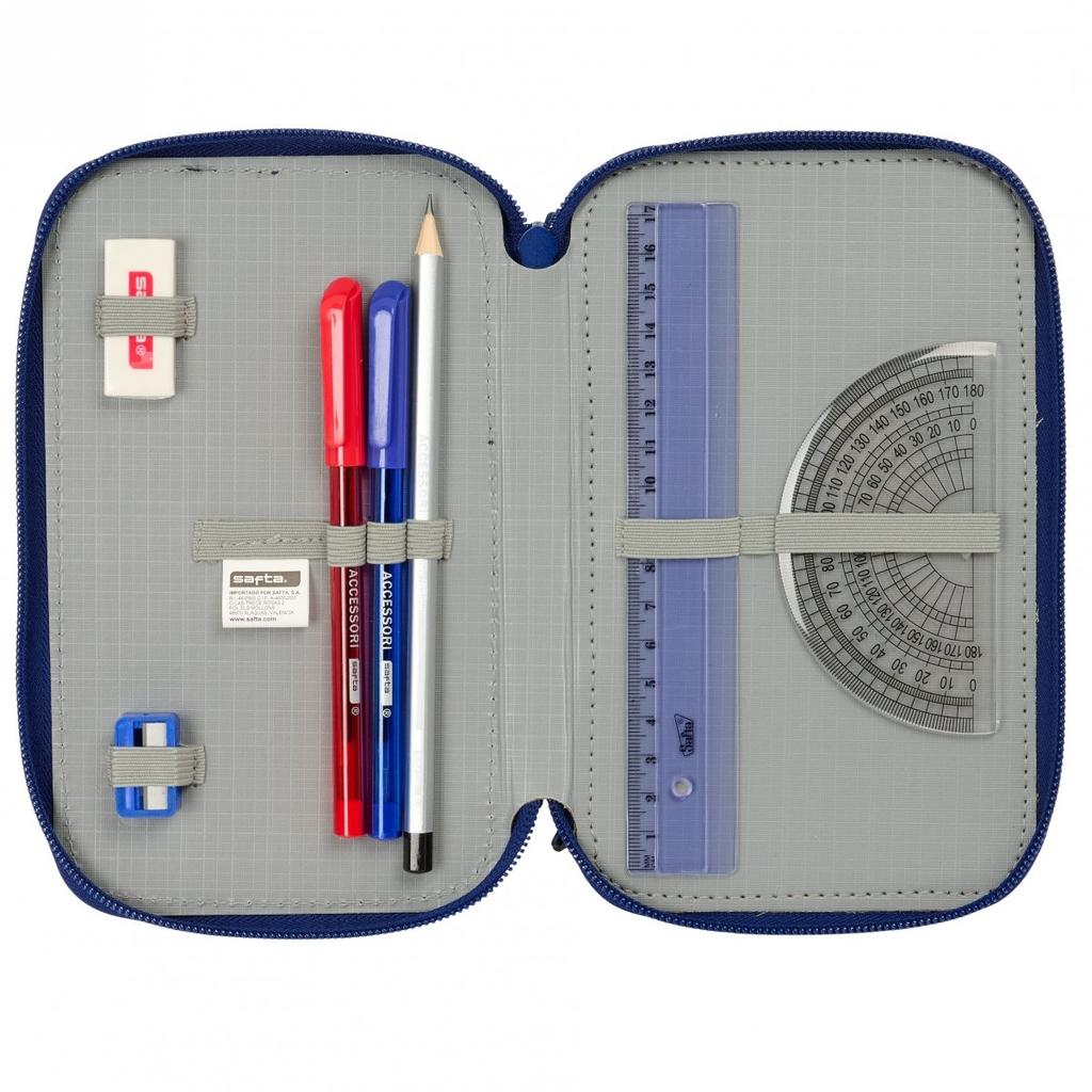 FC Barcelona Pencil Case with Equipment 412525857 Blue