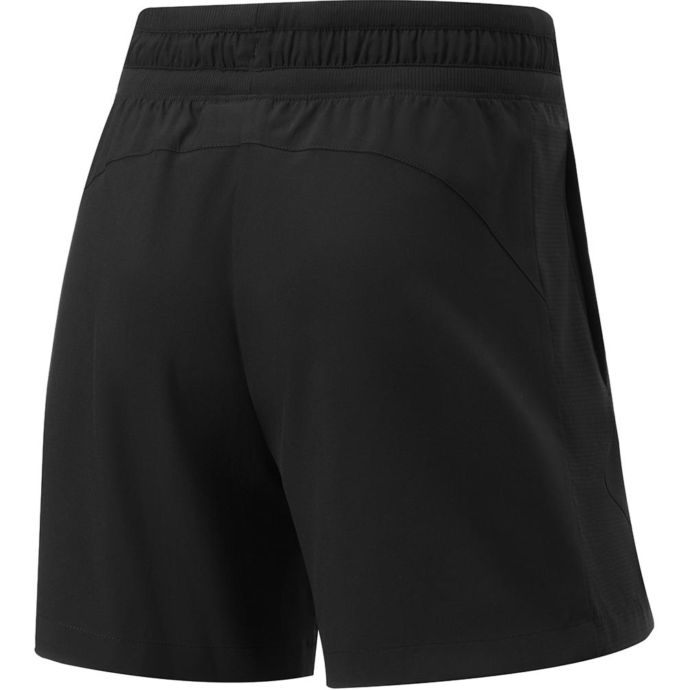 Li Ning Fitness Series Solid Color Loose Casual Breathable Comfortable Sports Shorts Women Shorts Black AKSU024-1