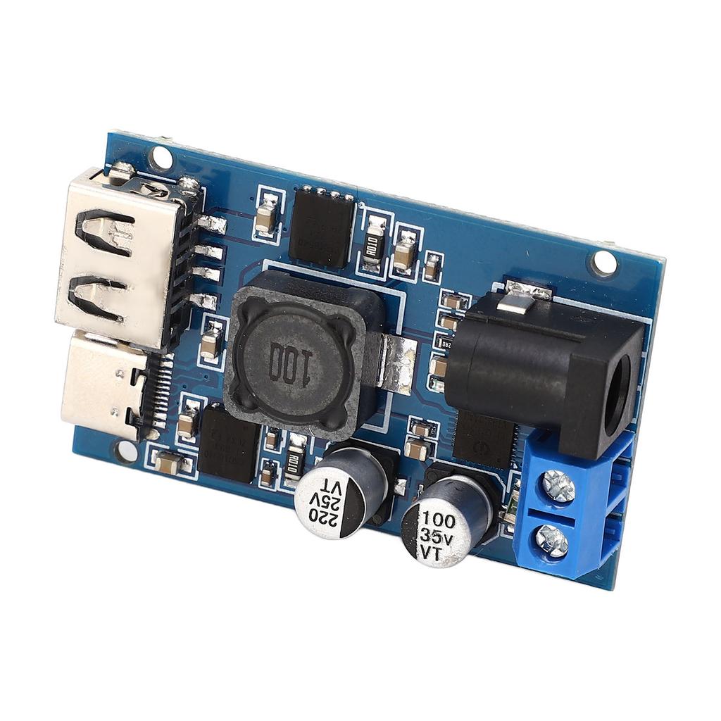 Buck Converter Module DC 8.2‑32V Input to DC 3‑20V Output QC 3.0 Quick Charging Board for Phone