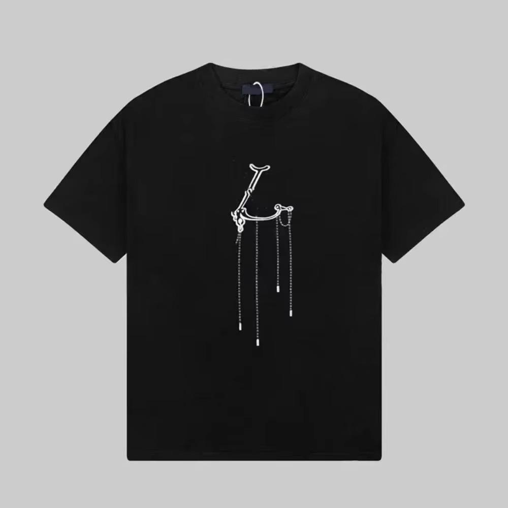 Trend de înaltă calitate, tricou cu mânecă scurtă pentru bărbați, tricou de marcă pentru femei, tricou casual din bumbac de vară, îmbrăcăminte de modă de lux, tricou