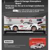 1/32 Scale Simulation Porsche 911 GT3 RSR Alloy Racing Model Ornaments Children's Holiday Gift, Open Door Sports Car Model Boy Toys