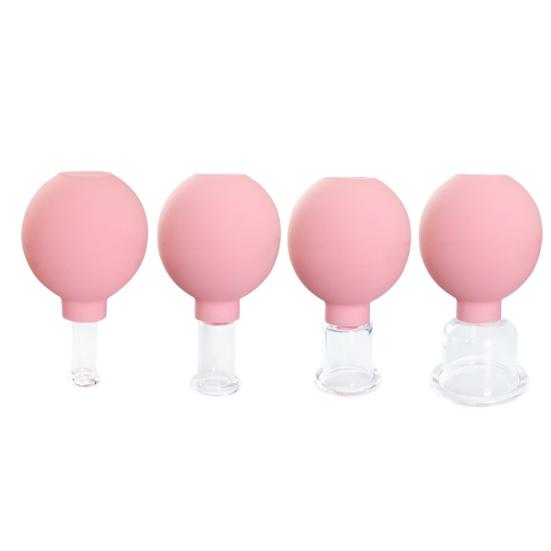 Massage Cup No Burr Muscle Relaxation Compact Face Massage Cellulite Cup for Beauty