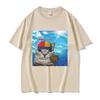Cat Funny Meme Graphic Tshirt Unisex Unisex Fashion Oversized Streetwear Unisexs Casual Humor Short Sleeve T Shirts 100 Cotton Tees