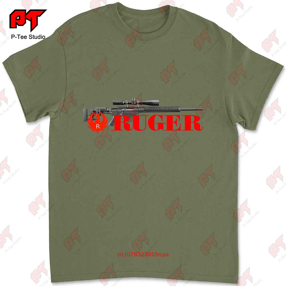 

Sturm Ruger & Co Logo Bolt-Action Rifle T-shirt K1B5 4XL