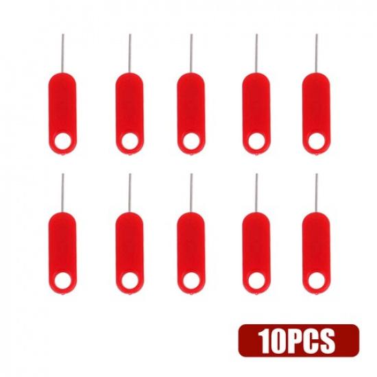 10x Sim Card Tray Removal Eject Pin Key Tool Stainless Steel Needle Universal