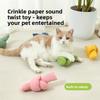 Pet Cat Candy Twist Pillow Toy, Cat Teasing Tool, Cat Toy, Durable and Scratch-resistant Cloth Doll, British Shorthair, Self-entertainment and Boredom