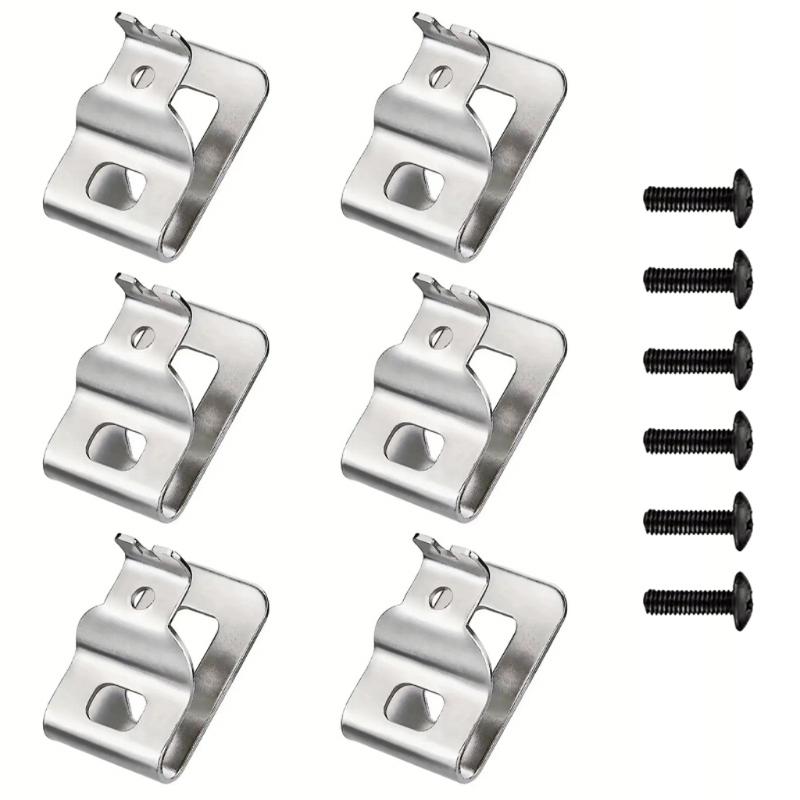 

Heavy Duty Metal Belt Clip Hook For DCD980 DCD985 DCD980L2 DCD985L2 Power Drill Tool Side Mount Clip Quick Installation 1