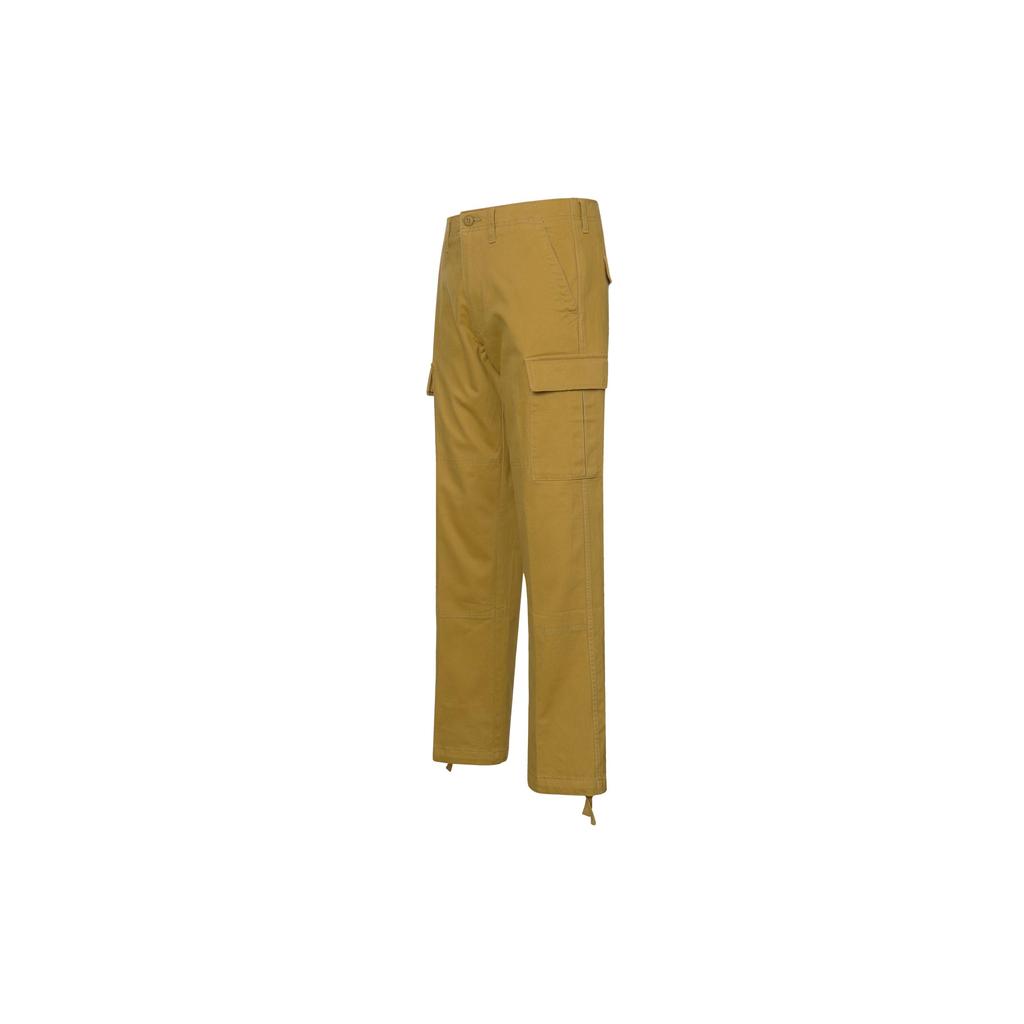 Vans Casual Pants Men's Ginger Yellow Moderate Straight Fit Pants VN0A3HWYZ7J