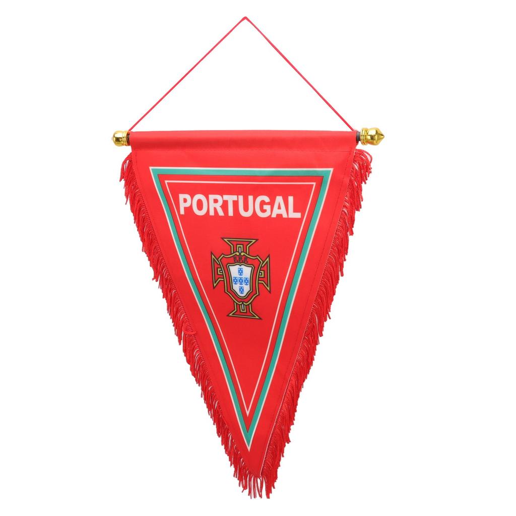 2022 Flaga Meczowa Wodoodporna Zawody Piłkarskie Drużyna Narodowa Wiszące Flagi do Dekoracji Pokoju Baru