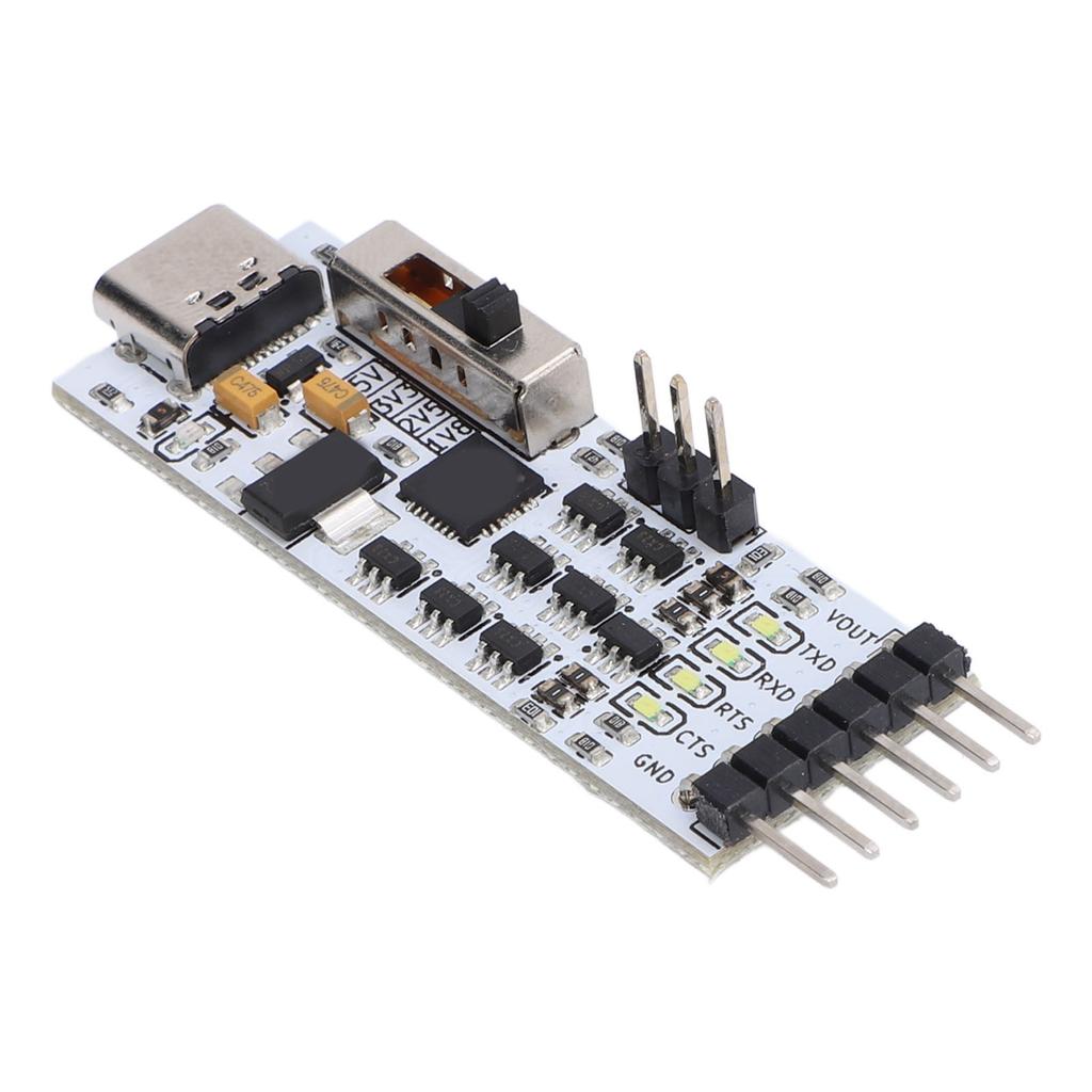 Typ-C-USB-zu-TTL-Modul RTS CTS DTR DSR DCT Mikrocontroller-Download-Konverter-Adapter mit Draht