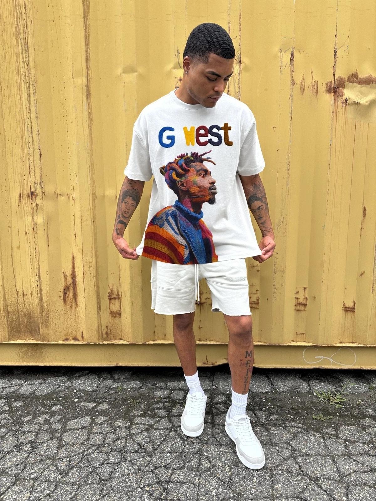 G west African men tee S