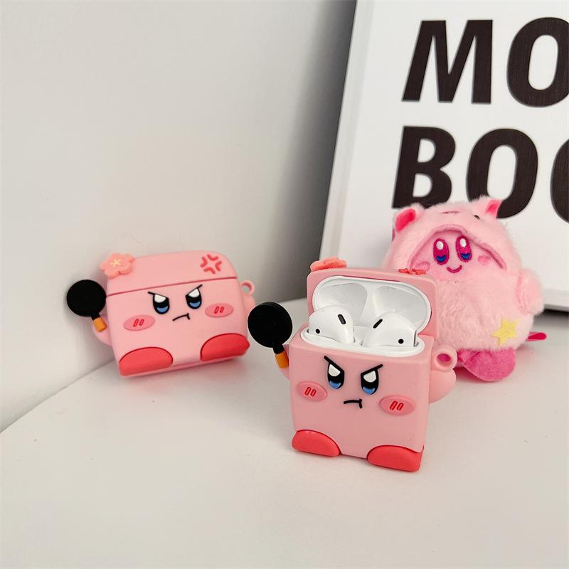 Süßes Sternen-Kirby für AirPods Pro 1. Generation Schutzhülle 1. Generation pro1 Generation Apple Bluetooth-Headset-Hülle