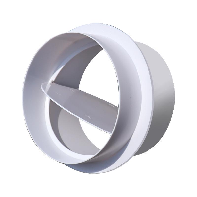 Bathroom Heater Exhaust Fan PVC One-Way Odor Backflow Valve