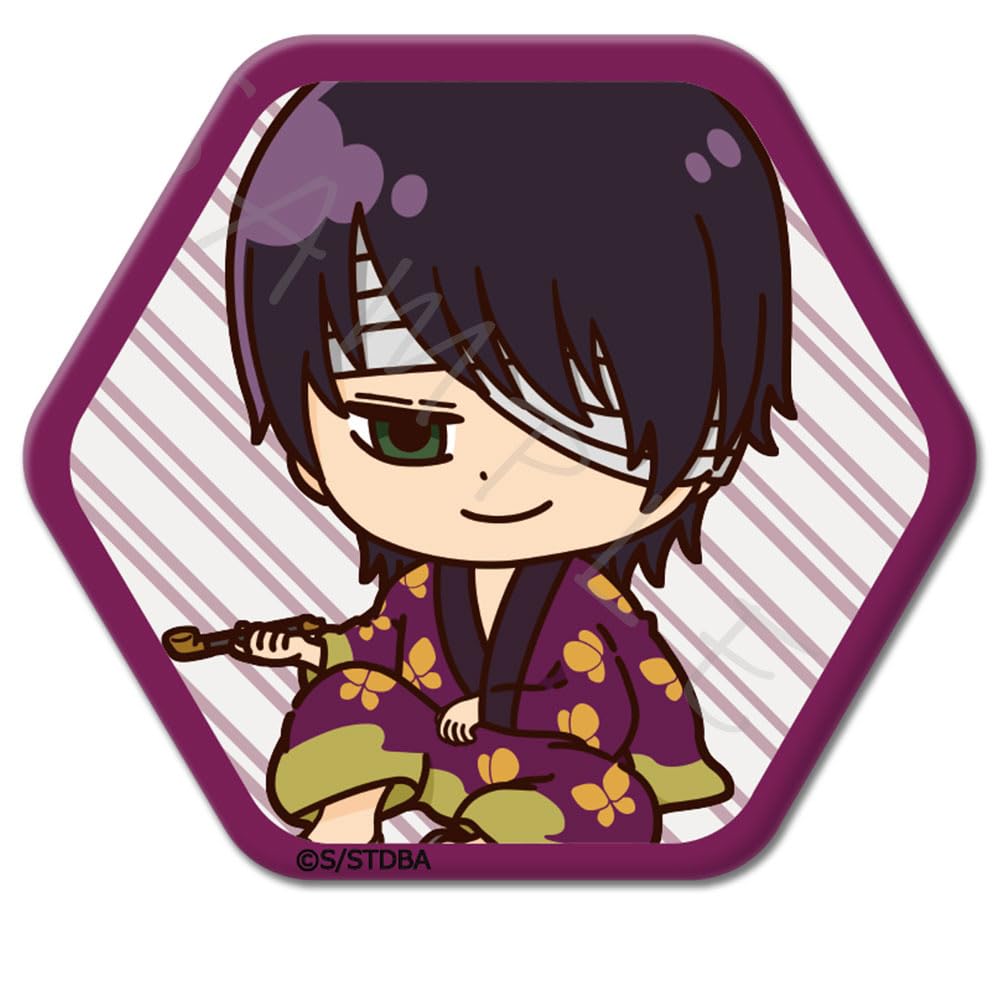 

TV Anime Hexagonal Can Badge G Gintama [Takasugi Shinsuke]