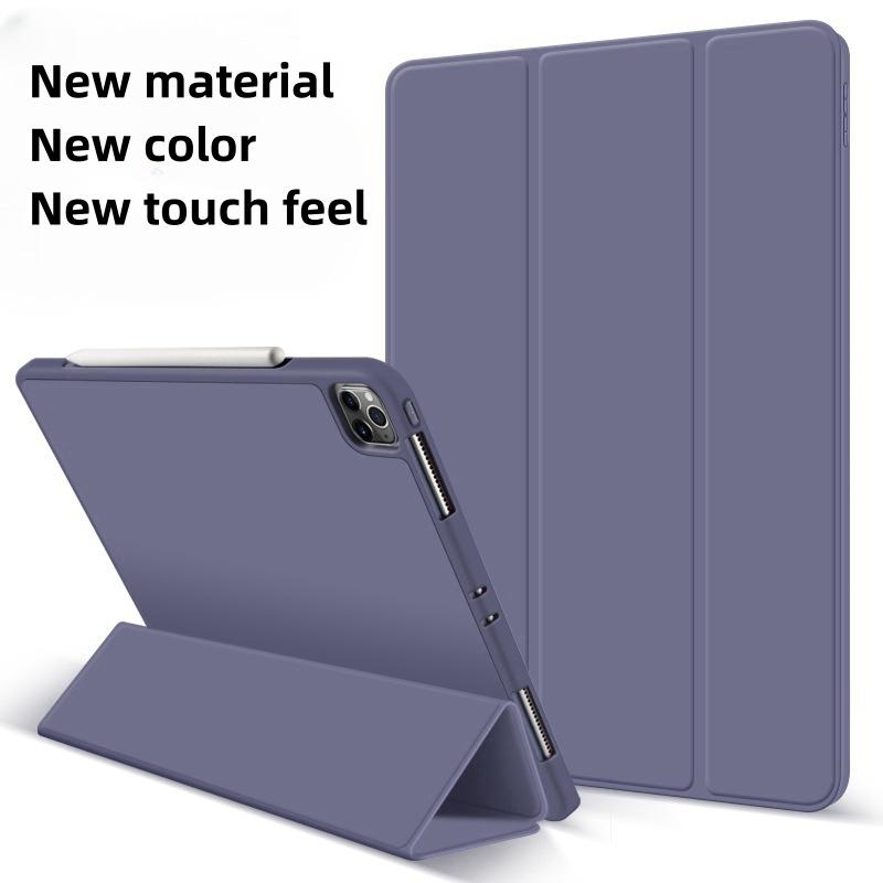 Silicone Case Pencil Holder Charging Function Leather Material Private Mold China Compatible iPad Mini 6 2021 Model