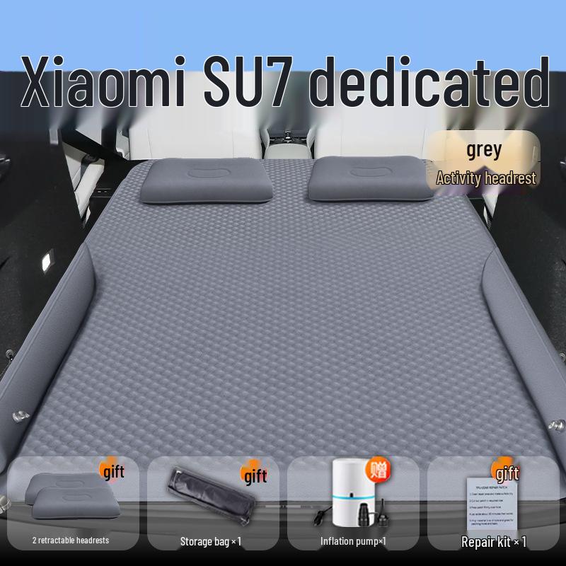 Xiaomi SU7 Car Bed: Inflatable Mattress for Trunk and Rear Seat