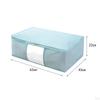 Clothes Storage Bin Quilt Bag Breathable Decorative Large Duvet Bags Organizer Blanket Cube