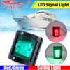 ZMFJH 1PCS Green or Red Navigation Signal Light IP66 Waterproof Warning Lamp Sea Sailing Running Lights for Marine Boat Yacht