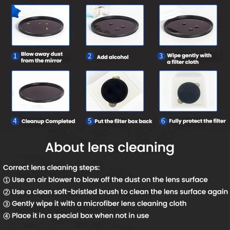 JSR מצלמת DSLR פילטר צבע עגול פילטרים דיגיטליים למצלמה