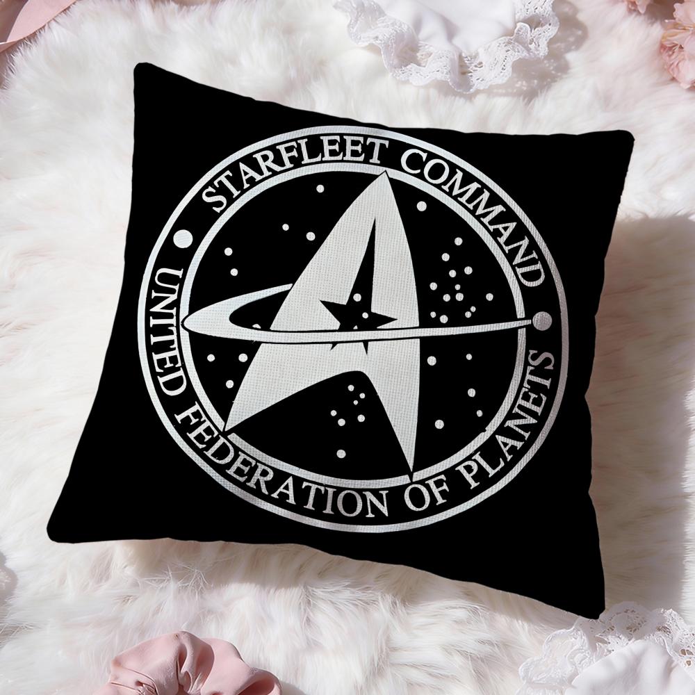 Movie S-Star Trek ShipS Cushion Cover Premium Comfort Reversible Pillow Cove -Two in One Design for Any Room & Car Interior