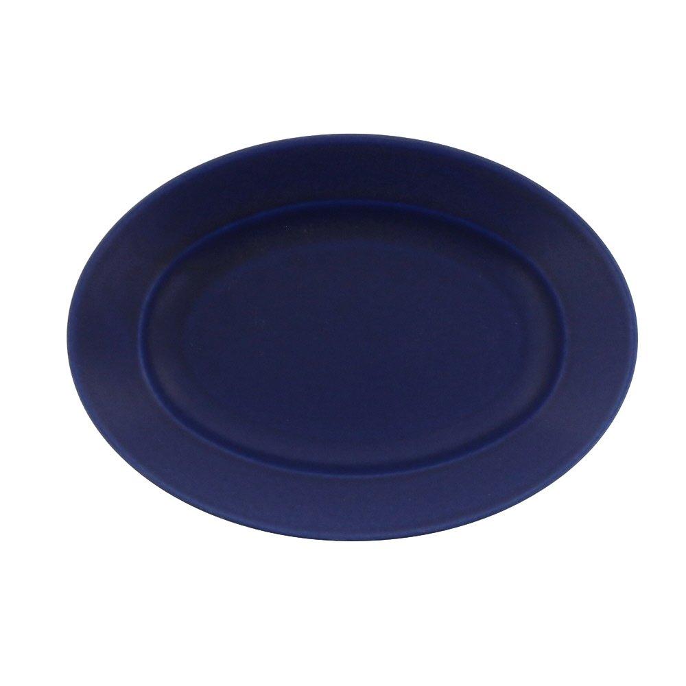 

Estmarc Pasta Oval Navy Plate, Rim, 26cm,