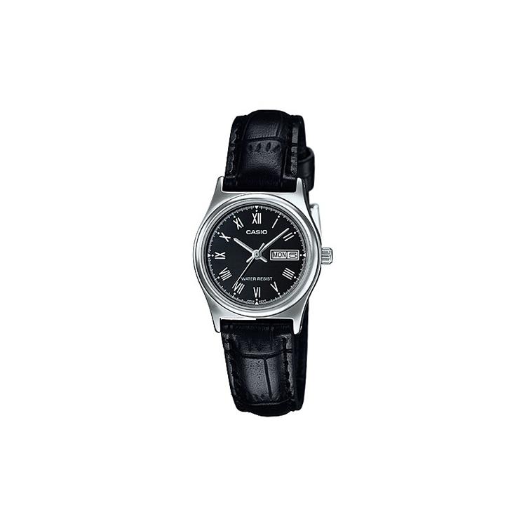CASIO Women s Standard Series Black Watch LTP-V006L-1B LTP-V006L-1B Black Dial