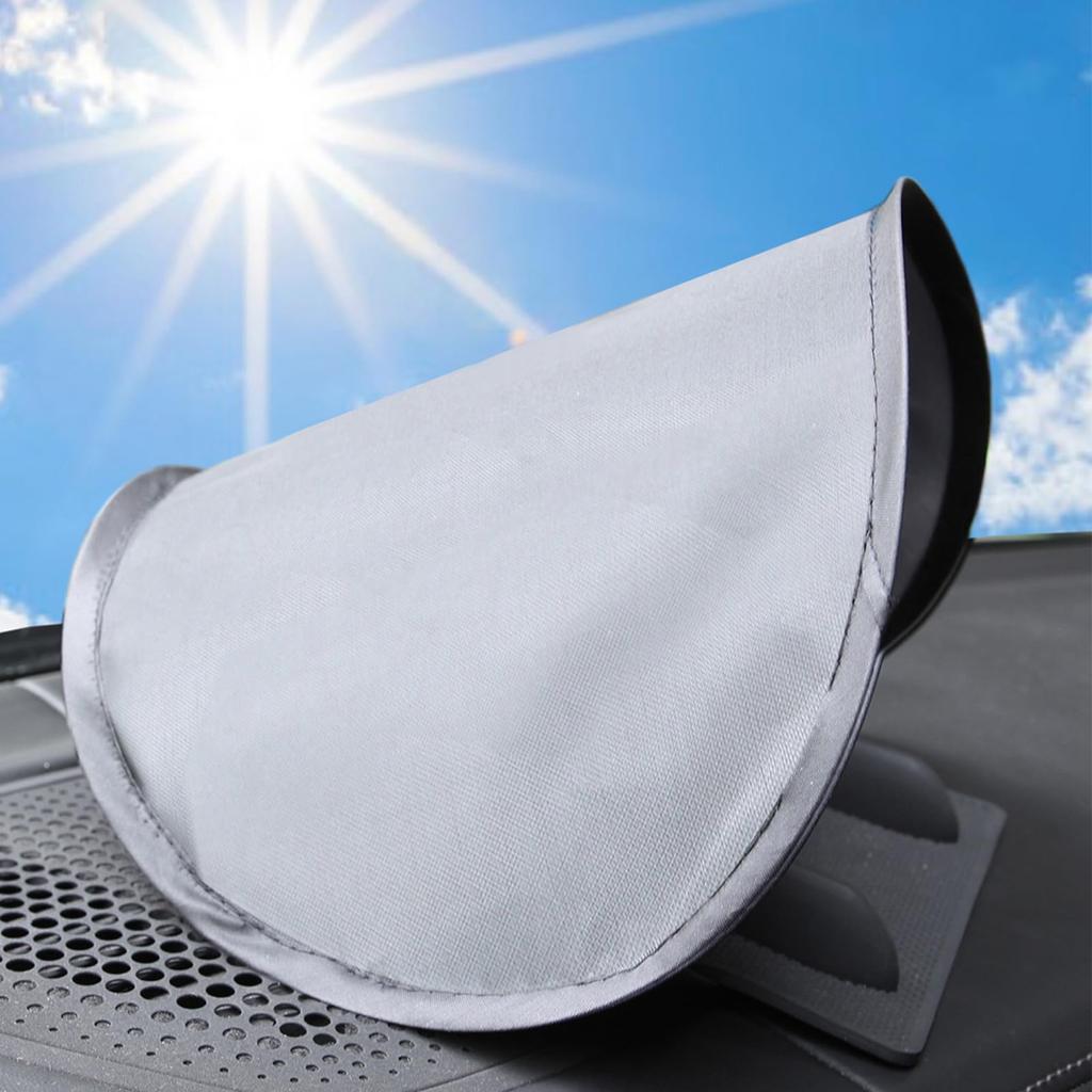 Car Cell Phone Sun Shade Foldable UV Protection Cover for Smartphone, Anti-glare Adjustable Sun
