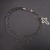 Metal Cross Pendant Waist Chain Hiphop Rock Punk Trousers Chain Keychain Jewelry Jean Accessory