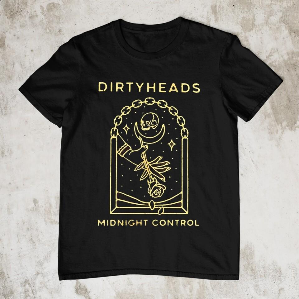 The Dirty Heads Midnight Control Short Sleeve Black All Size Shirt OM34 Unisex T-Shirt XL